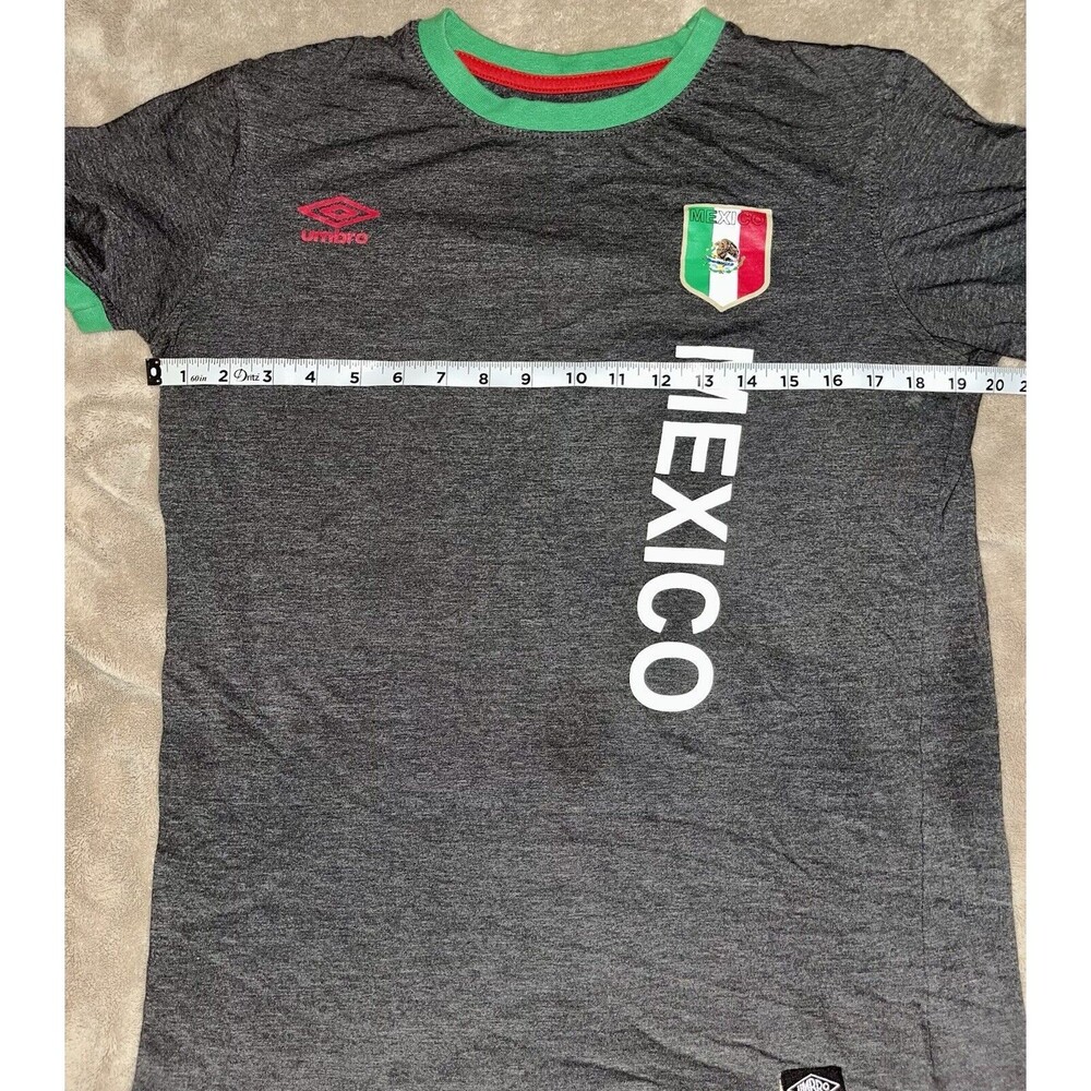 Umbro Size Small Mexico Soccer Shirt - Picture 4 of 7